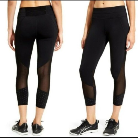 Athleta Laser Mesh Cropped Leggings - Picture 14 of 14
